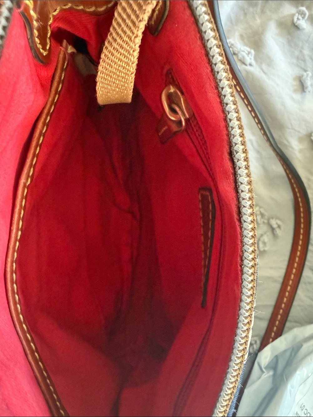 Dooney & Bourke Navy Dallas Cowboys Crossbody Bag - Picture 5 of 6